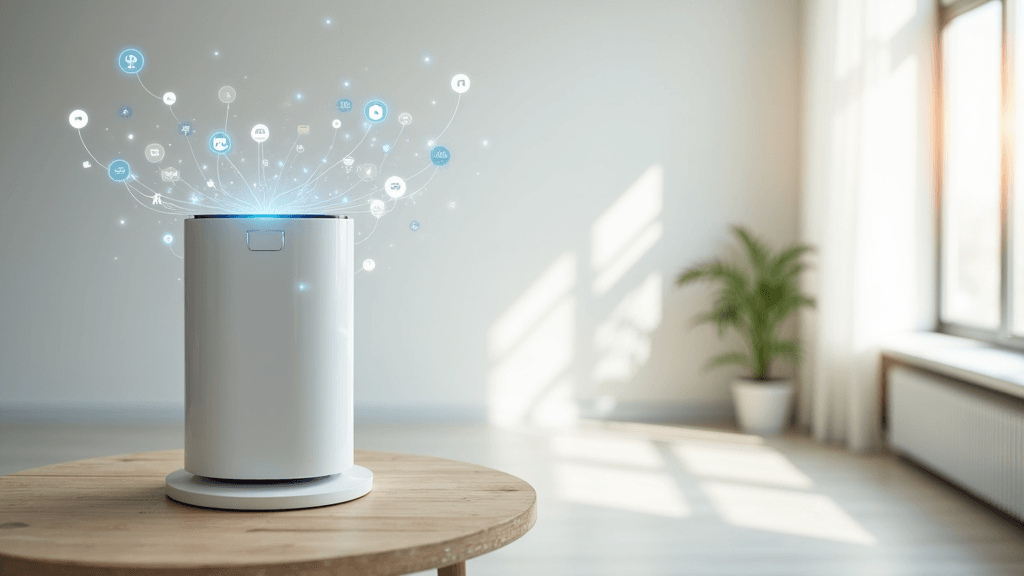Smart Air Purifier integrated with Alexa