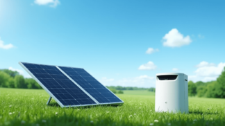 Exploring Solar-Powered Smart Air Purifiers