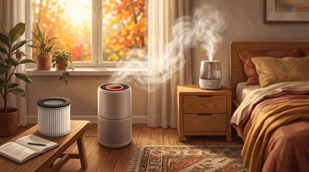 Humidifier Turning Your Air Purifier Red